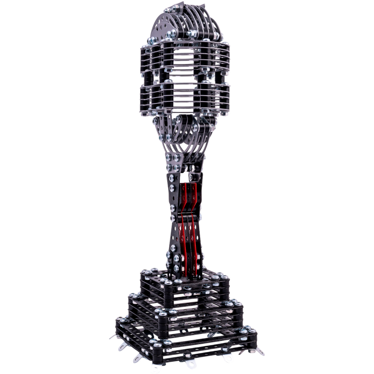 Конструктор Metal Craft Classic Microphone (2994) - MIK01-SH01-BLK1/5906018029949 - фото 3