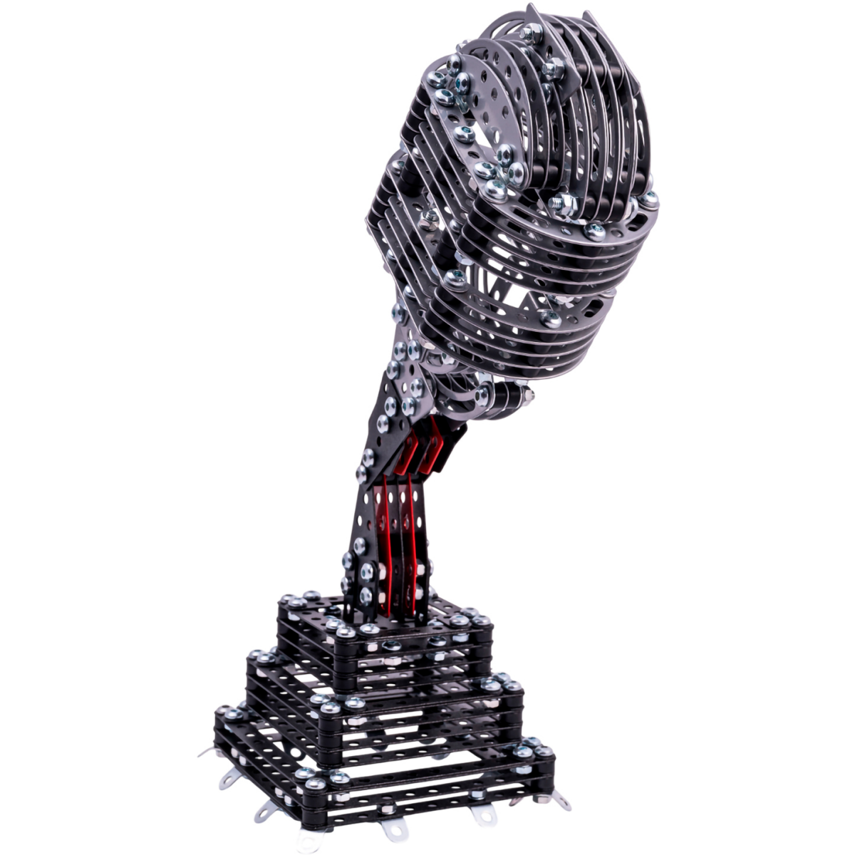 Конструктор Metal Craft Classic Microphone (2994) - MIK01-SH01-BLK1/5906018029949 - фото 4