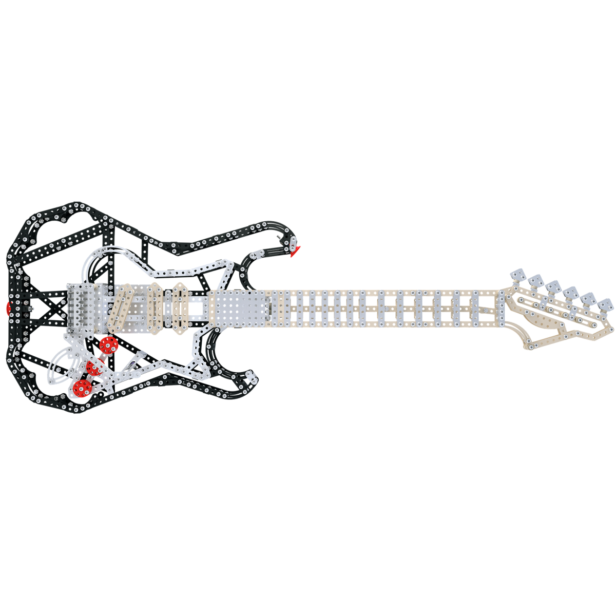 Конструктор Metal Craft Gitara FS Black (2943) - GIT01-FS01-BLK1/5906018029437