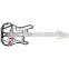 Конструктор Metal Craft Gitara FS Black (2943) - GIT01-FS01-BLK1/5906018029437