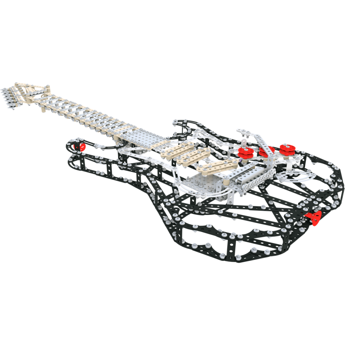 Конструктор Metal Craft Gitara FS Black (2943) - GIT01-FS01-BLK1/5906018029437 - фото 2