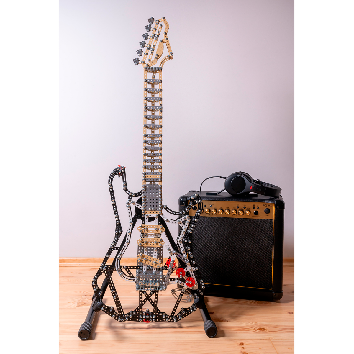 Конструктор Metal Craft Gitara FS Black (2943) - GIT01-FS01-BLK1/5906018029437 - фото 8