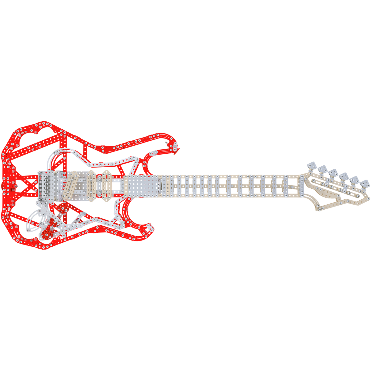 Конструктор Metal Craft Gitara FS Red (2942)