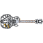 Конструктор Metal Craft Gitara GL Black (2947) - GIT02-GL02-BLK1/5906018029475