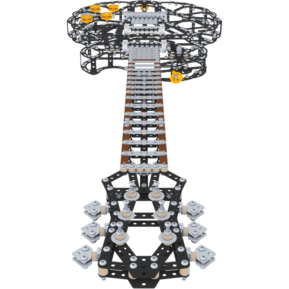 Конструктор Metal Craft Gitara GL Black (2947) - GIT02-GL02-BLK1/5906018029475 - фото 2