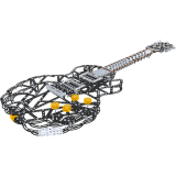 Конструктор Metal Craft Gitara GL Black (2947) (GIT02-GL02-BLK1/5906018029475)