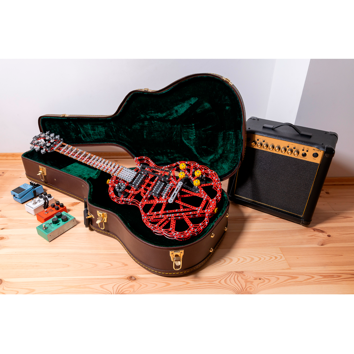 Конструктор Metal Craft Gitara GL Red (2972) - GIT02-GL01-RED1/5906018029727 - фото 8