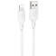 Кабель USB - USB Type-C, 1м, Borofone BX113 White - 6941991115448