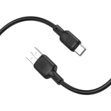 Кабель USB - USB Type-C, 2м, Borofone BX113 Black (6941991115509)