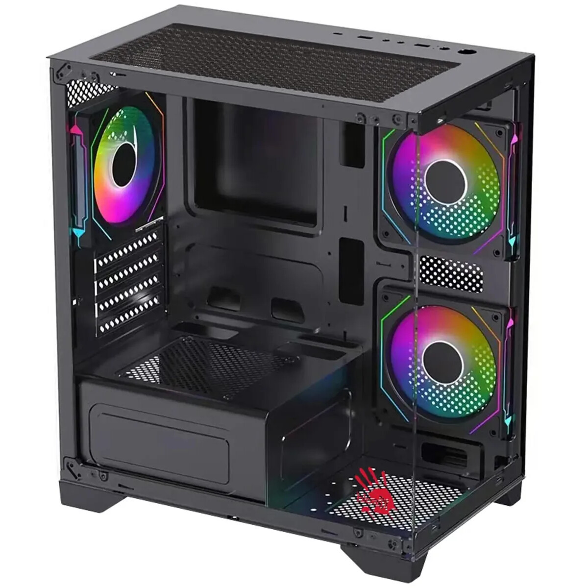 Корпус Bloody BD-CC103F Black - BD-CC103F-BK