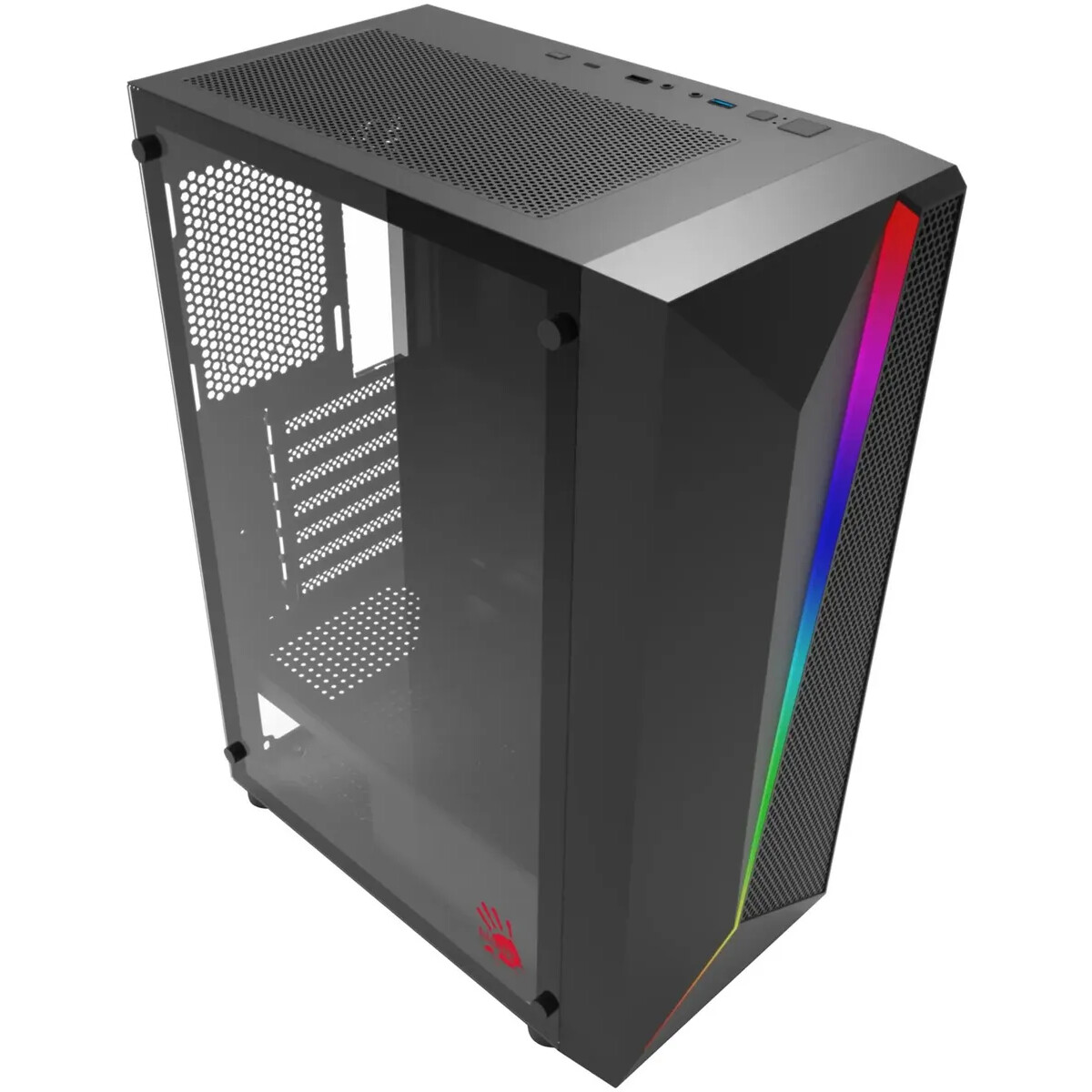 Корпус Bloody BD-CC106 Black - BD-CC106-BK - фото 4