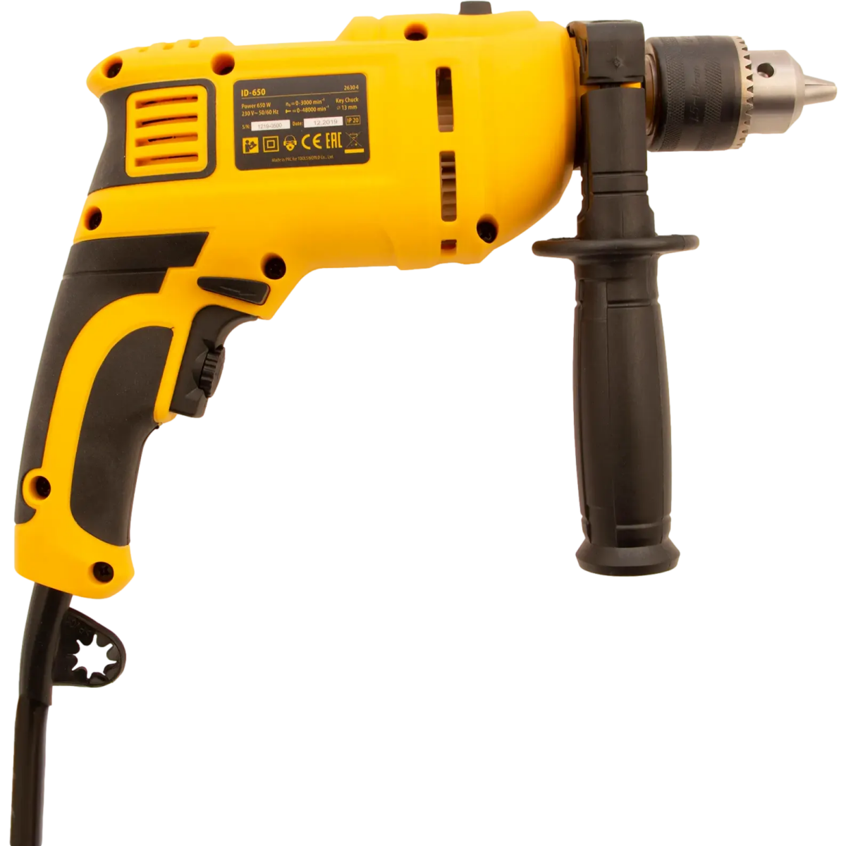 Дрель Denzel ID-650 - 26304 - фото 4