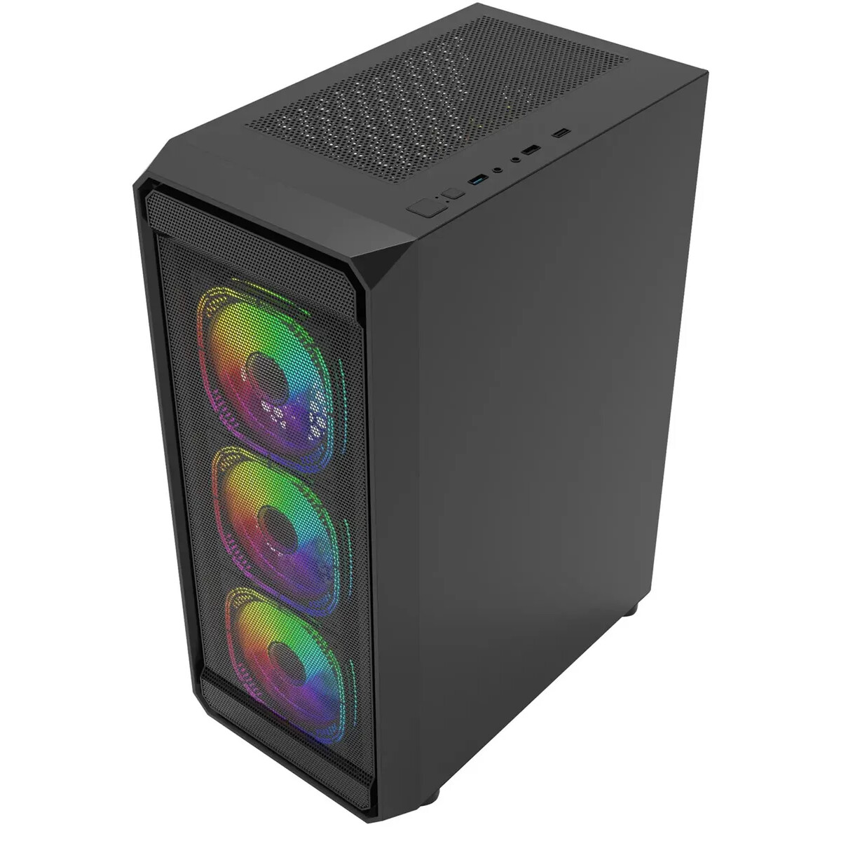 Корпус Bloody BD-CC114F Black - BD-CC114F-BK - фото 4