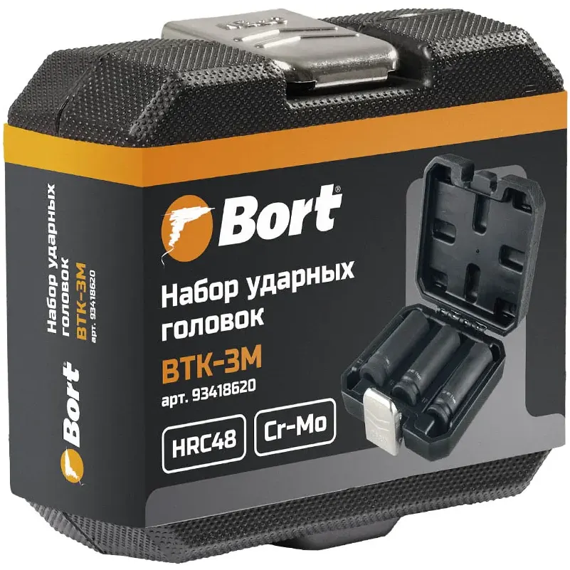 Набор ударных головок Bort BTK-3M - 93418620 - фото 5