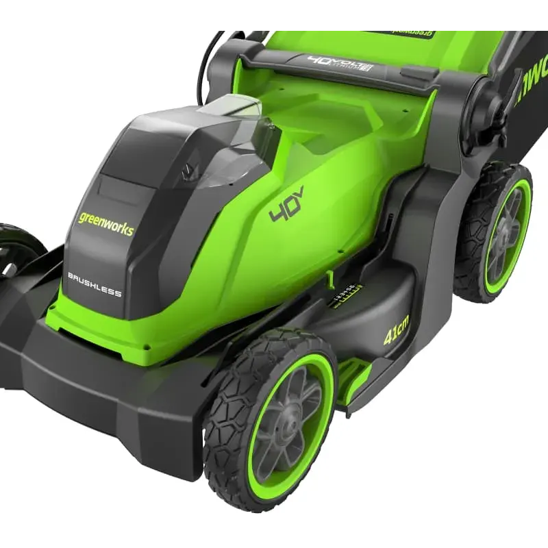 Газонокосилка Greenworks GD40LM411 - 2521007 - фото 5