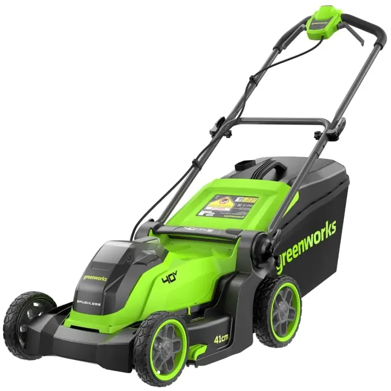 Газонокосилка Greenworks GD40LM411 - 2521007