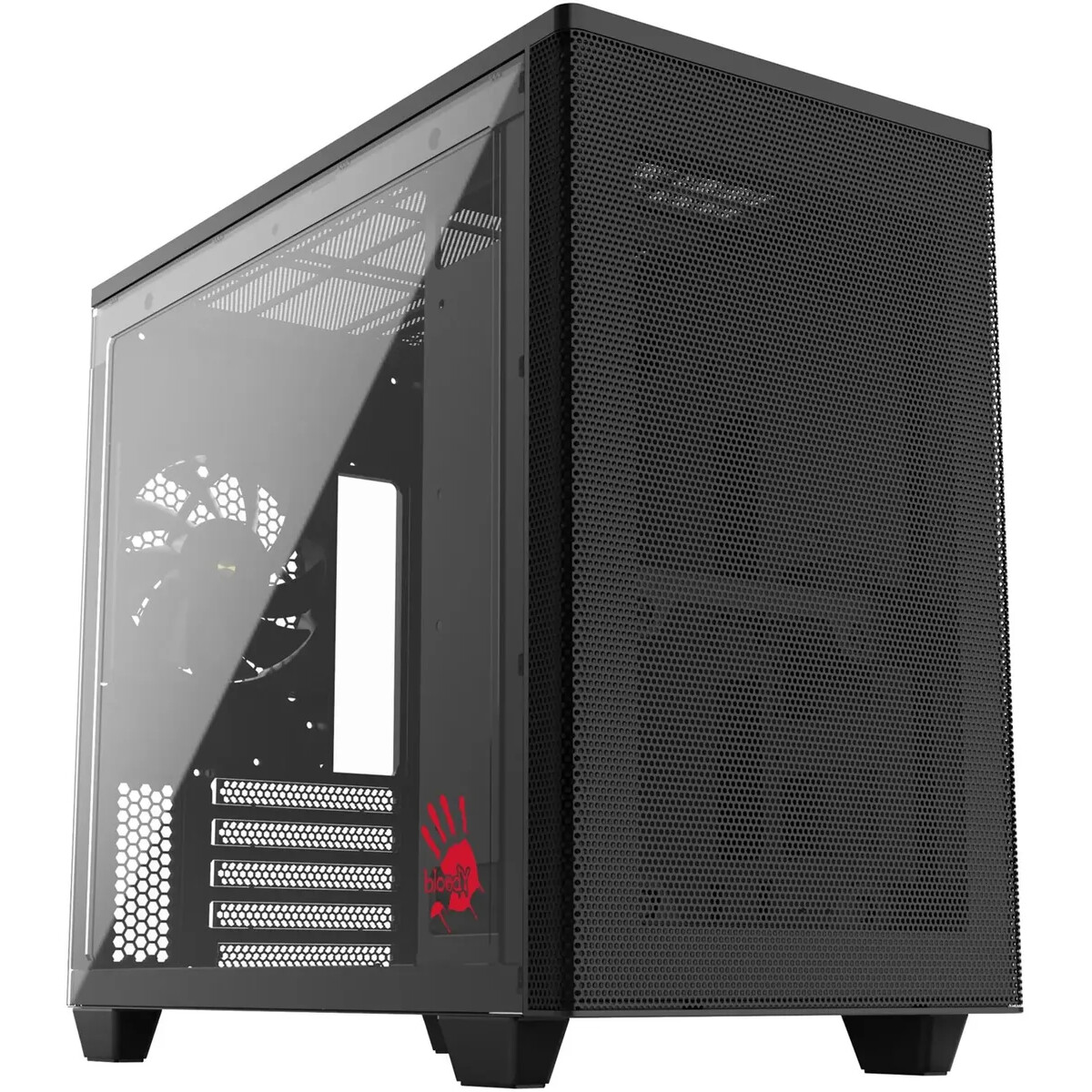 Корпус Bloody BD-CC117F Black - BD-CC117F-BK