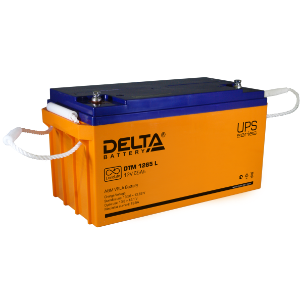 Аккумуляторная батарея Delta DTM 1265 L - 4614010640011