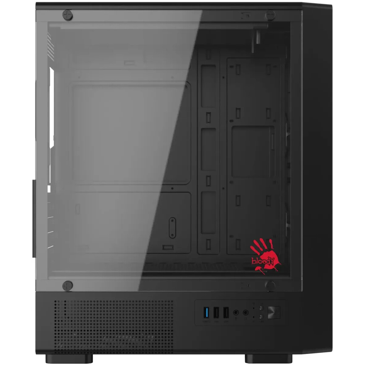 Корпус Bloody BD-CC118 Black - BD-CC118-BK - фото 4