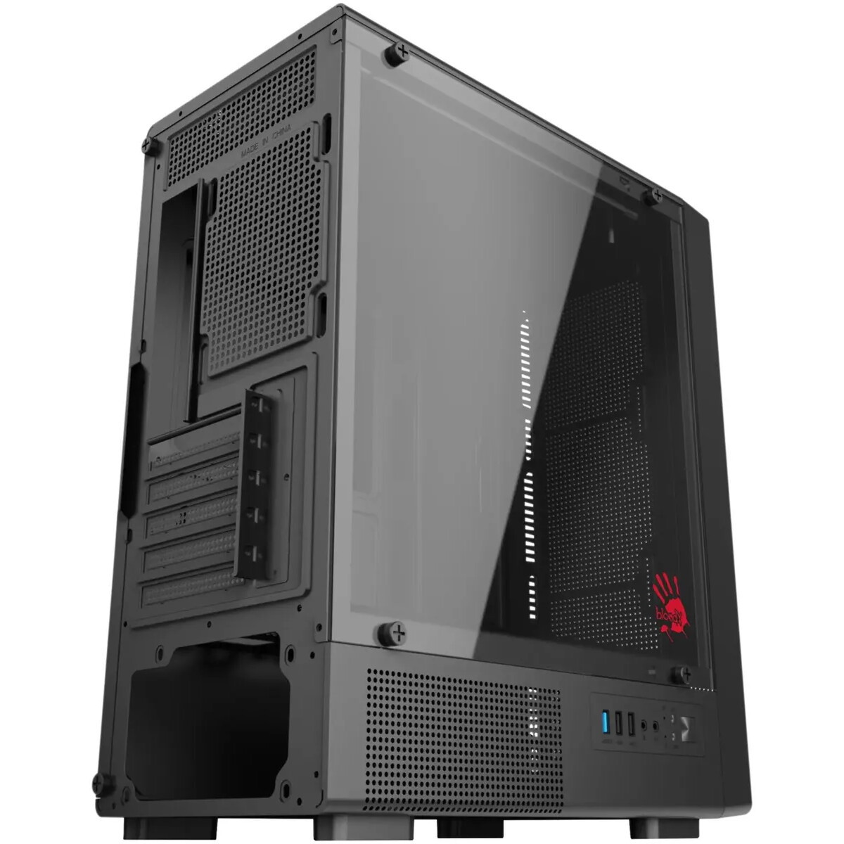 Корпус Bloody BD-CC118 Black - BD-CC118-BK - фото 7