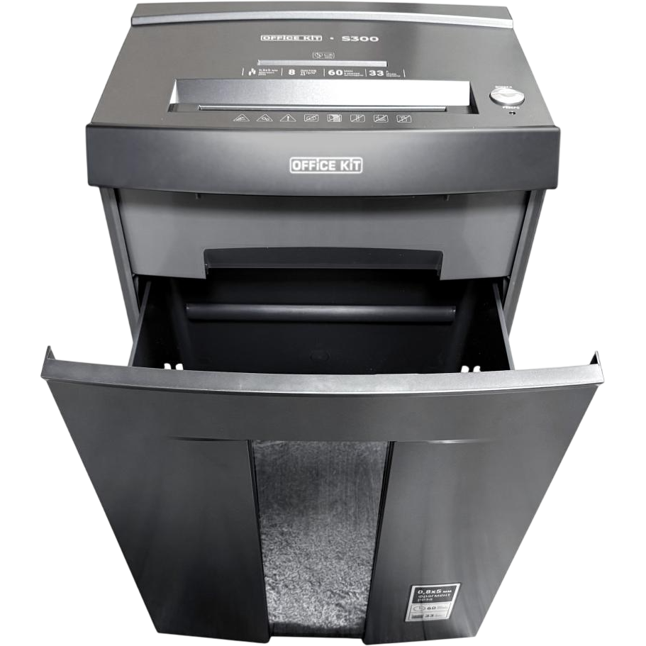 Уничтожитель бумаги (шредер) Office Kit S300 (0.8х5) - OK0805S300 - фото 5