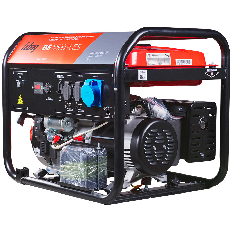 Генератор Fubag BS 5500 A ES - 646279 - фото 3