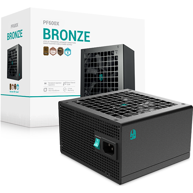 Блок питания 600W GamerStorm (DeepCool) PF600X - фото 7