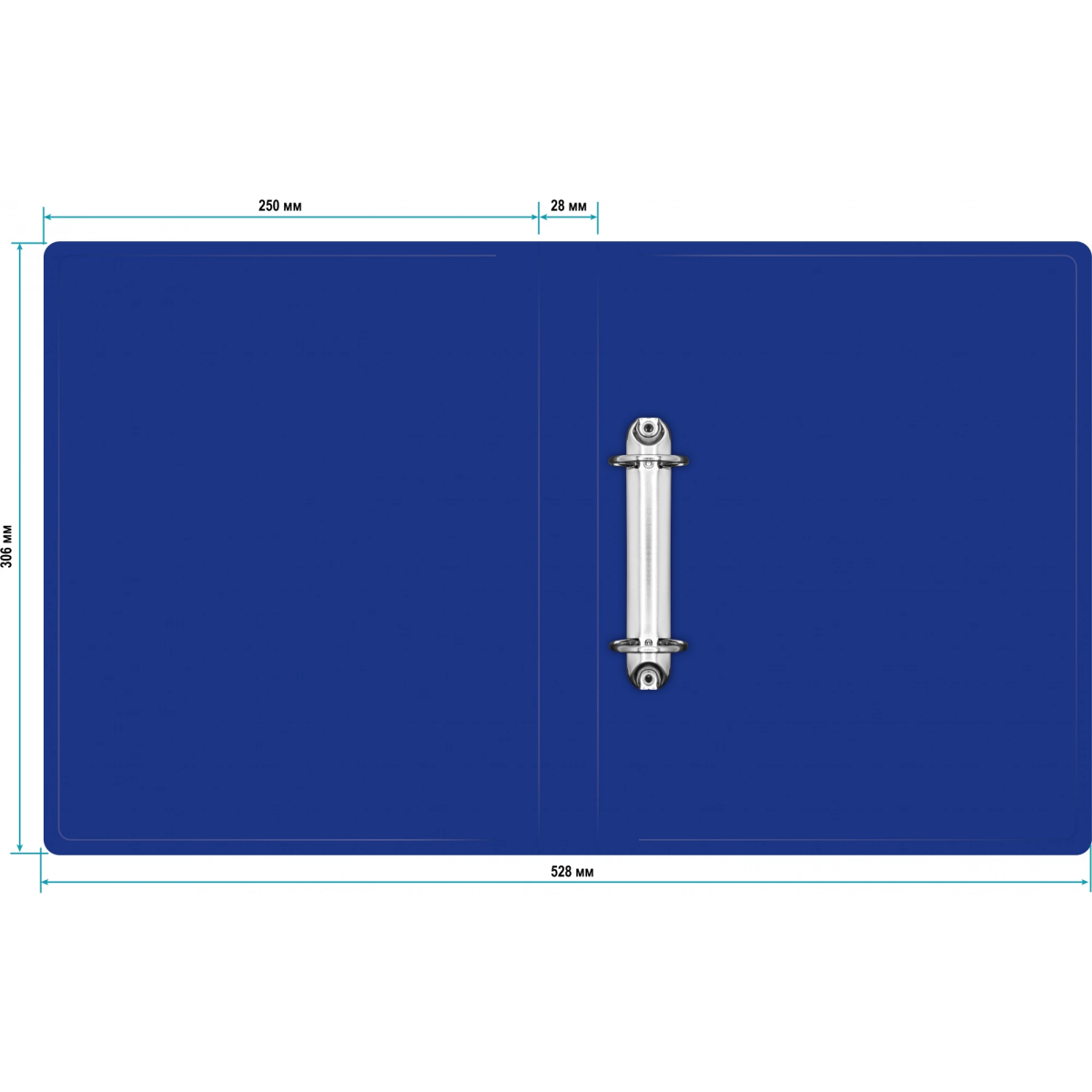 Папка на 2-х кольцах Silwerhof 2062977 - фото 4
