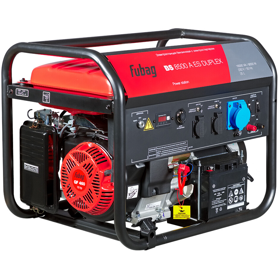 Генератор Fubag BS 8500 A ES Duplex
