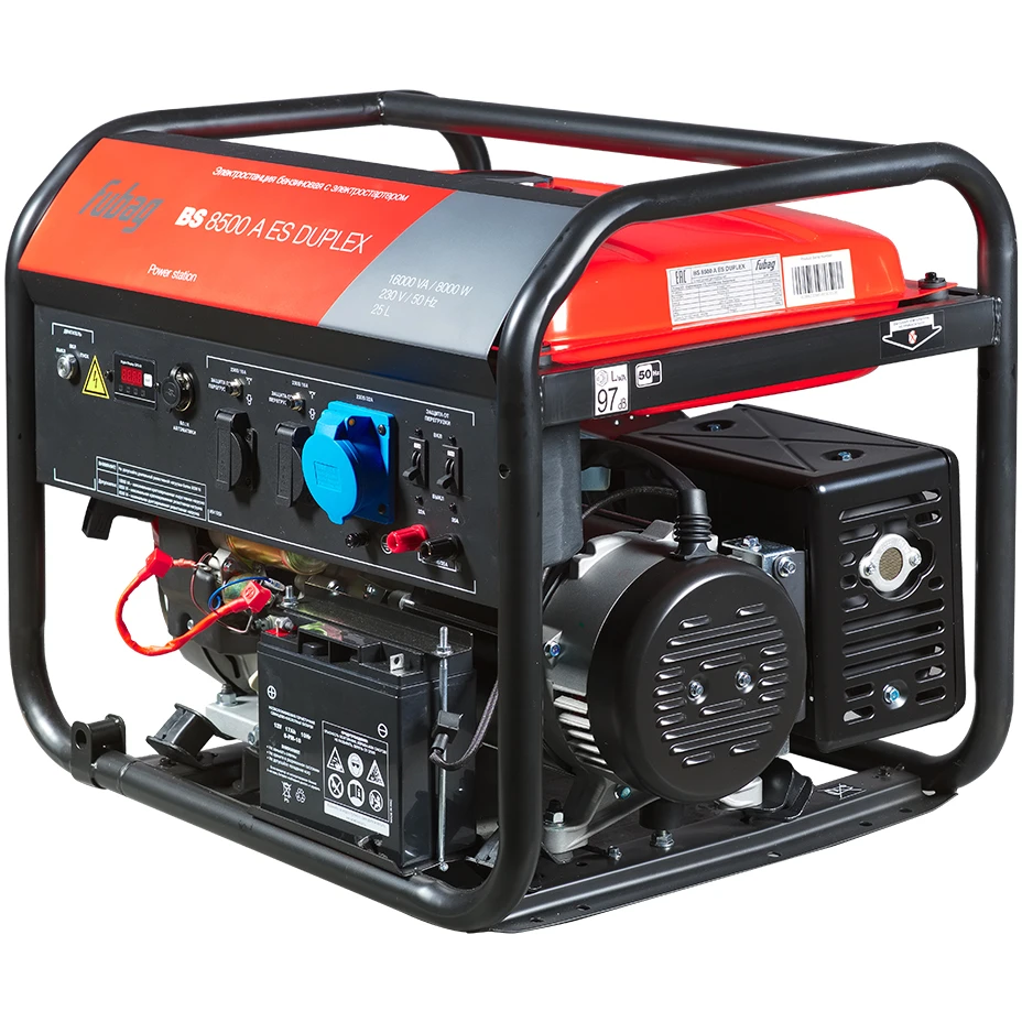 Генератор Fubag BS 8500 A ES Duplex - 641089 - фото 2