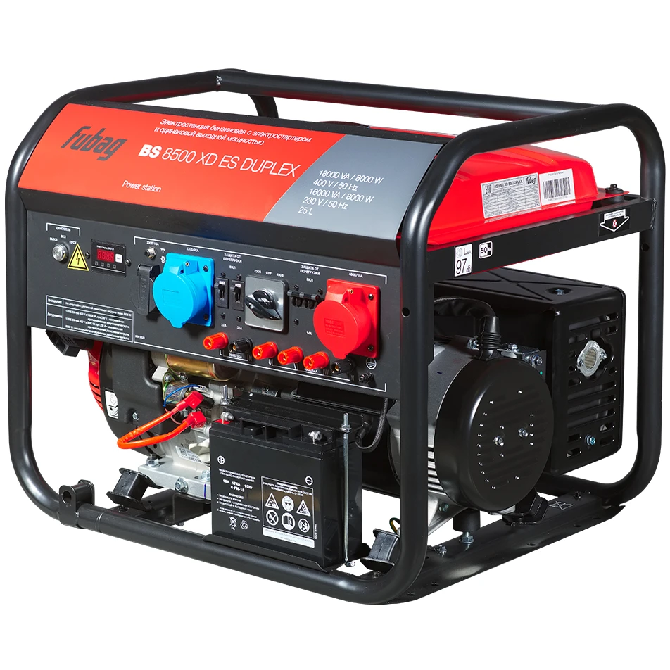 Генератор Fubag BS 8500 XD ES Duplex - 641090 - фото 2