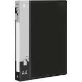 Папка на 2-х кольцах Бюрократ 0840/2DBLCK (-0840/2DBLCK)