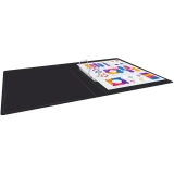 Папка на 2-х кольцах Бюрократ 0840/2DBLCK (-0840/2DBLCK)