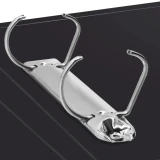 Папка на 2-х кольцах Бюрократ 0840/2DBLCK (-0840/2DBLCK)