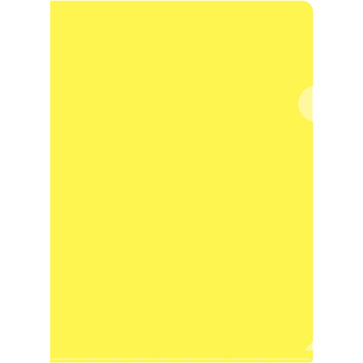 Папка-уголок Бюрократ E310/1YEL - -E310/1YEL - фото 2