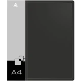 Папка на 4-х кольцах Бюрократ 0840/4RBLCK (-0840/4RBLCK)
