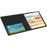 Папка на 4-х кольцах Бюрократ 0840/4RBLCK (-0840/4RBLCK)