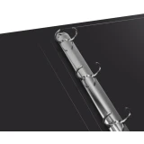 Папка на 4-х кольцах Бюрократ 0840/4RBLCK (-0840/4RBLCK)