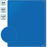 Папка на 4-х кольцах Бюрократ 0840/4DBLU (-0840/4DBLU)