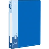 Папка на 4-х кольцах Бюрократ 0840/4DBLU (-0840/4DBLU)
