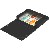 Папка архивная Бюрократ BA25/05BLCK (-BA25/05BLCK)