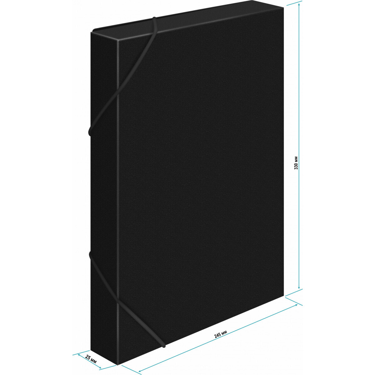 Папка архивная Бюрократ BA25/05BLCK - -BA25/05BLCK - фото 6