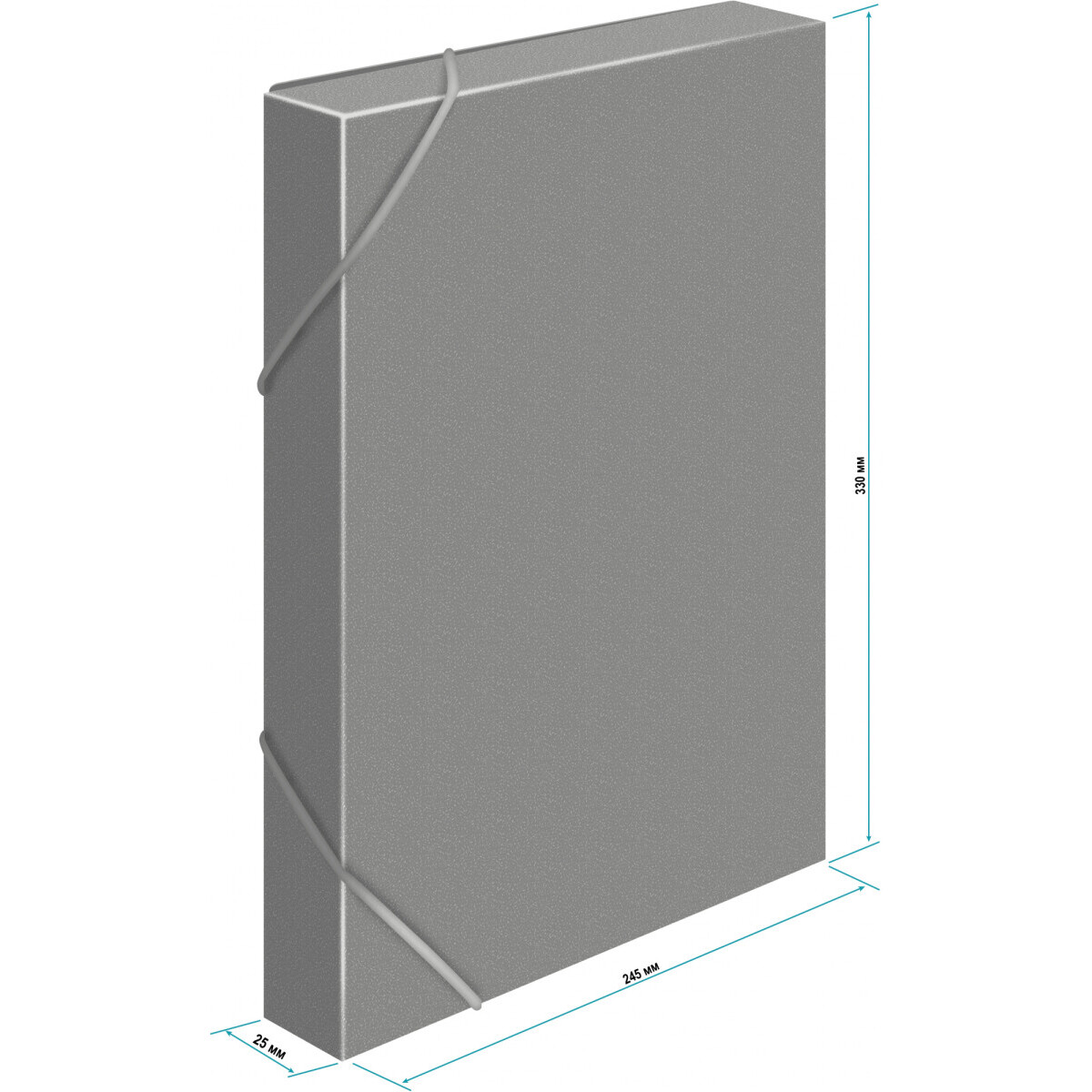 Папка архивная Бюрократ BA25/05GREY - -BA25/05GREY - фото 6