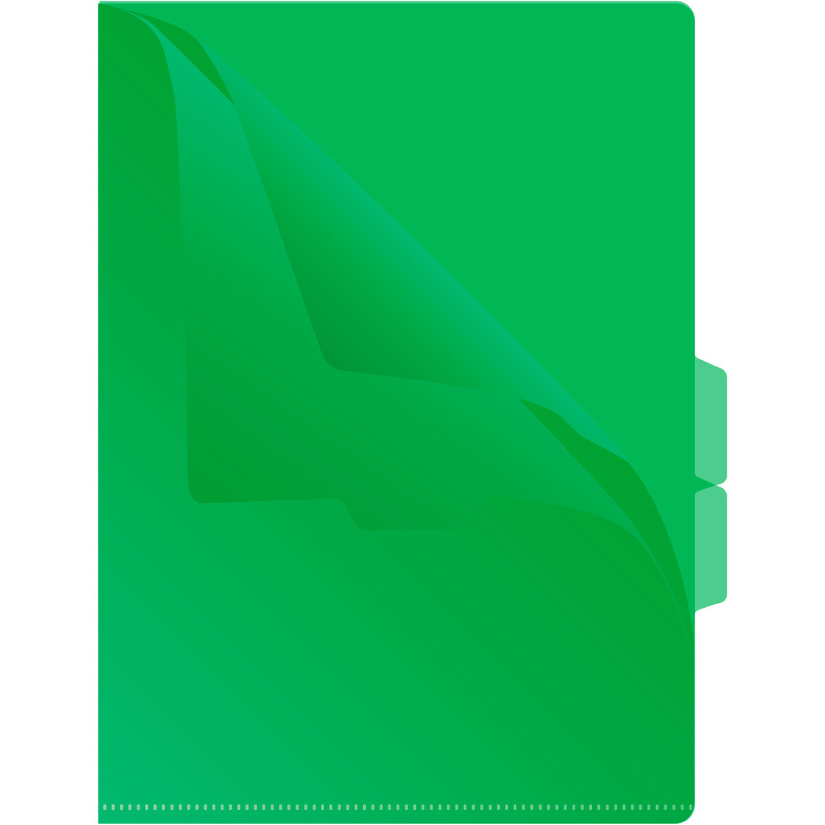 Папка-уголок Бюрократ E356GRN - -E356GRN - фото 3