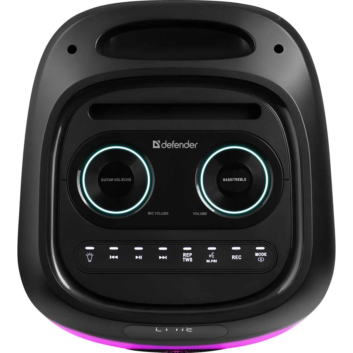 Портативная акустика Defender Boomer 130 Black - 65133 - фото 7