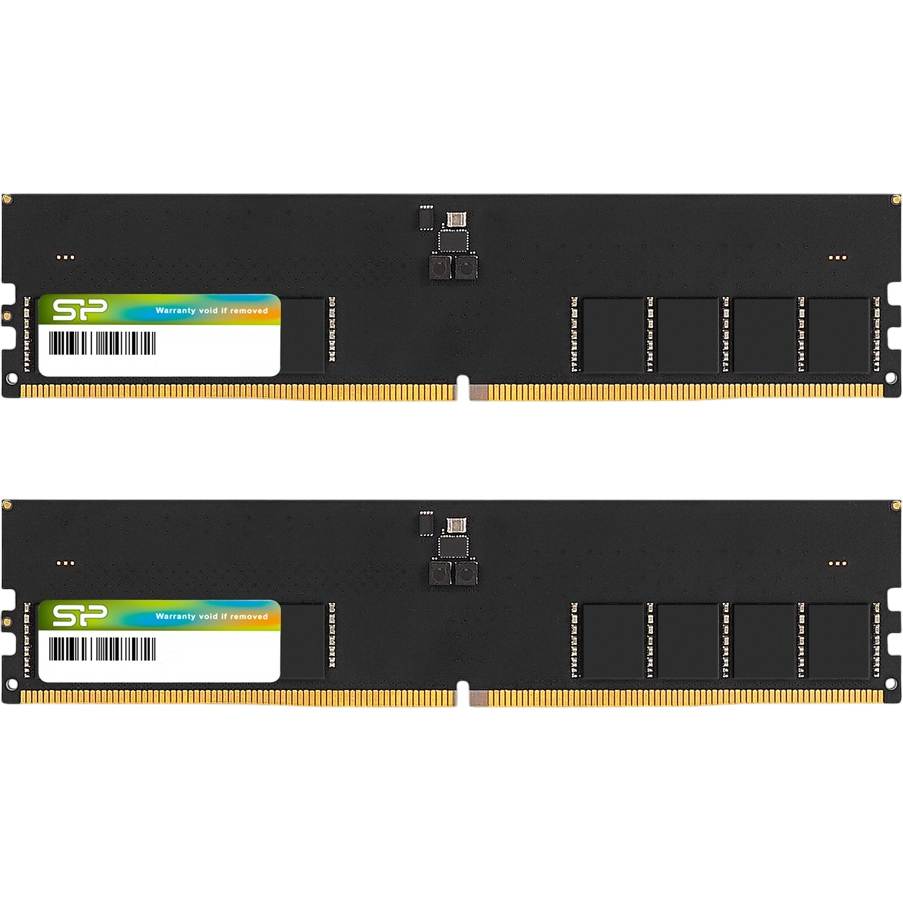 Оперативная память 32Gb DDR5 4800MHz Silicon Power (SP032GBLVU480F22) (2x16Gb KIT)