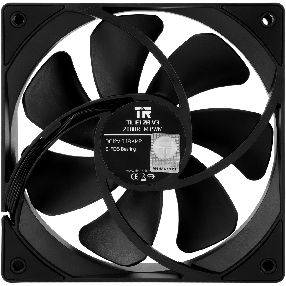 Вентилятор для корпуса Thermalright TL-E12B V3 - фото 7