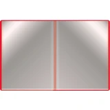 Папка файловая Бюрократ BPV40RED (-BPV40RED)