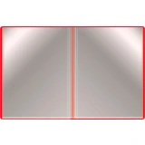 Папка файловая Бюрократ BPV80RED (-BPV80RED)