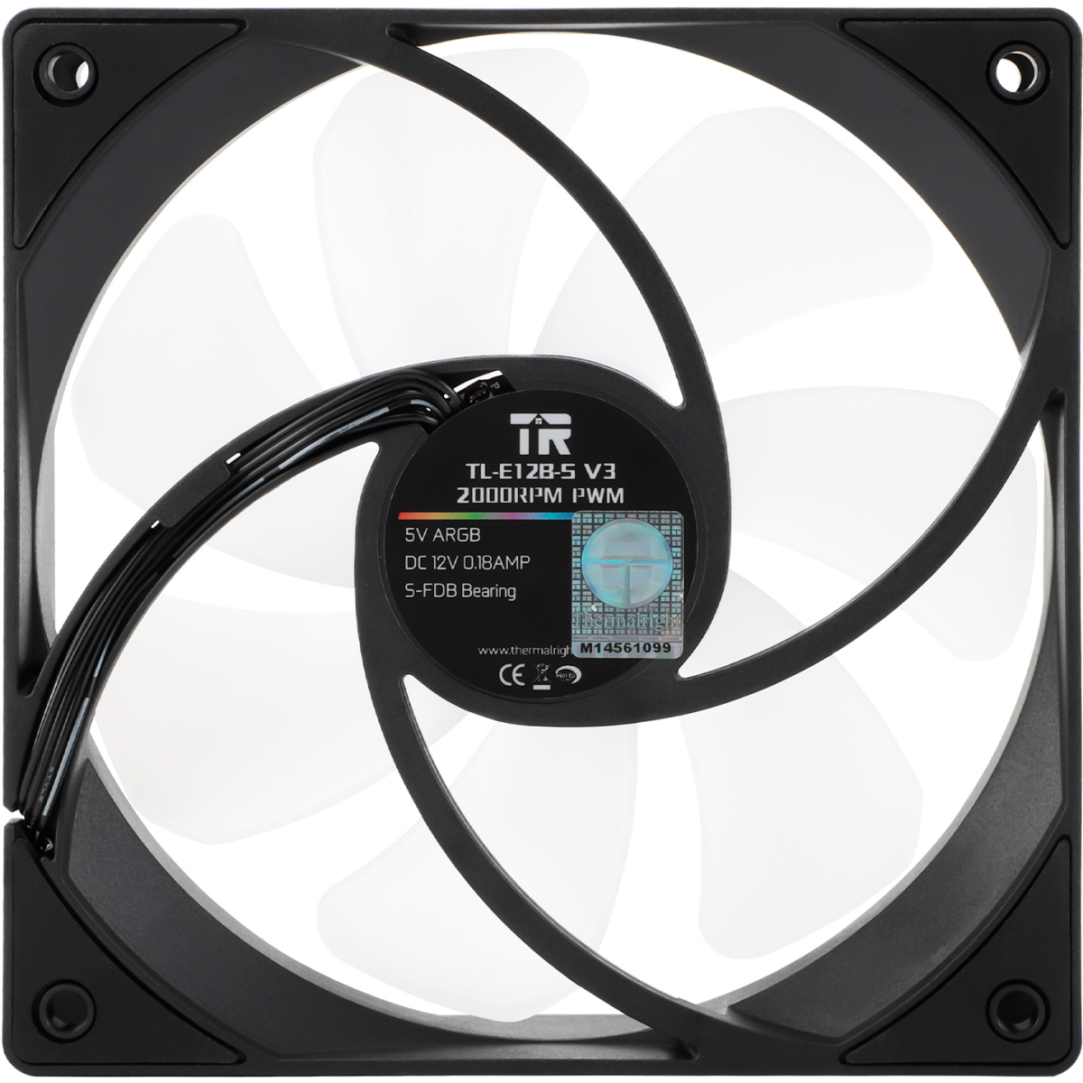 Вентилятор для корпуса Thermalright TL-E12B-S V3 - фото 7